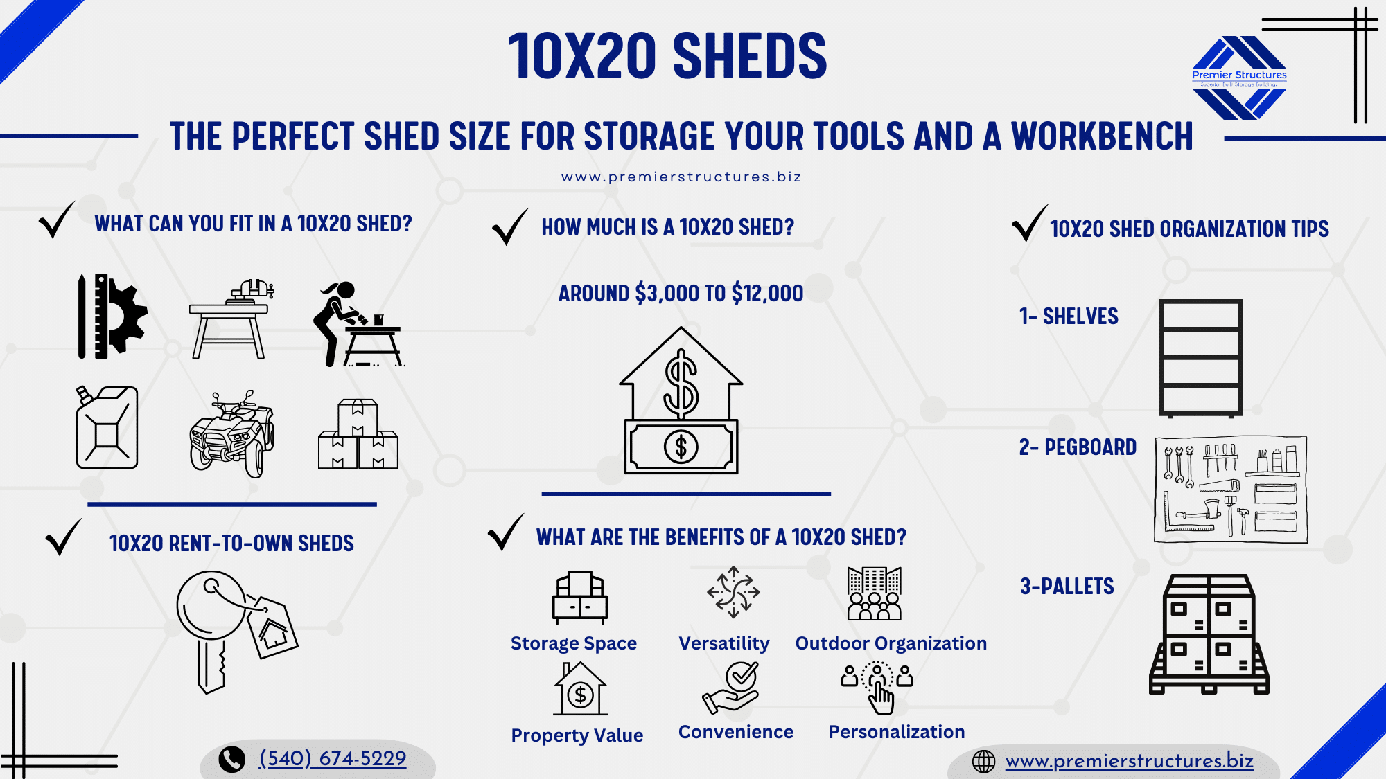 10x20 shed sizes guide