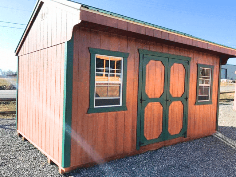 12x12 wooden quaker sheds in VA