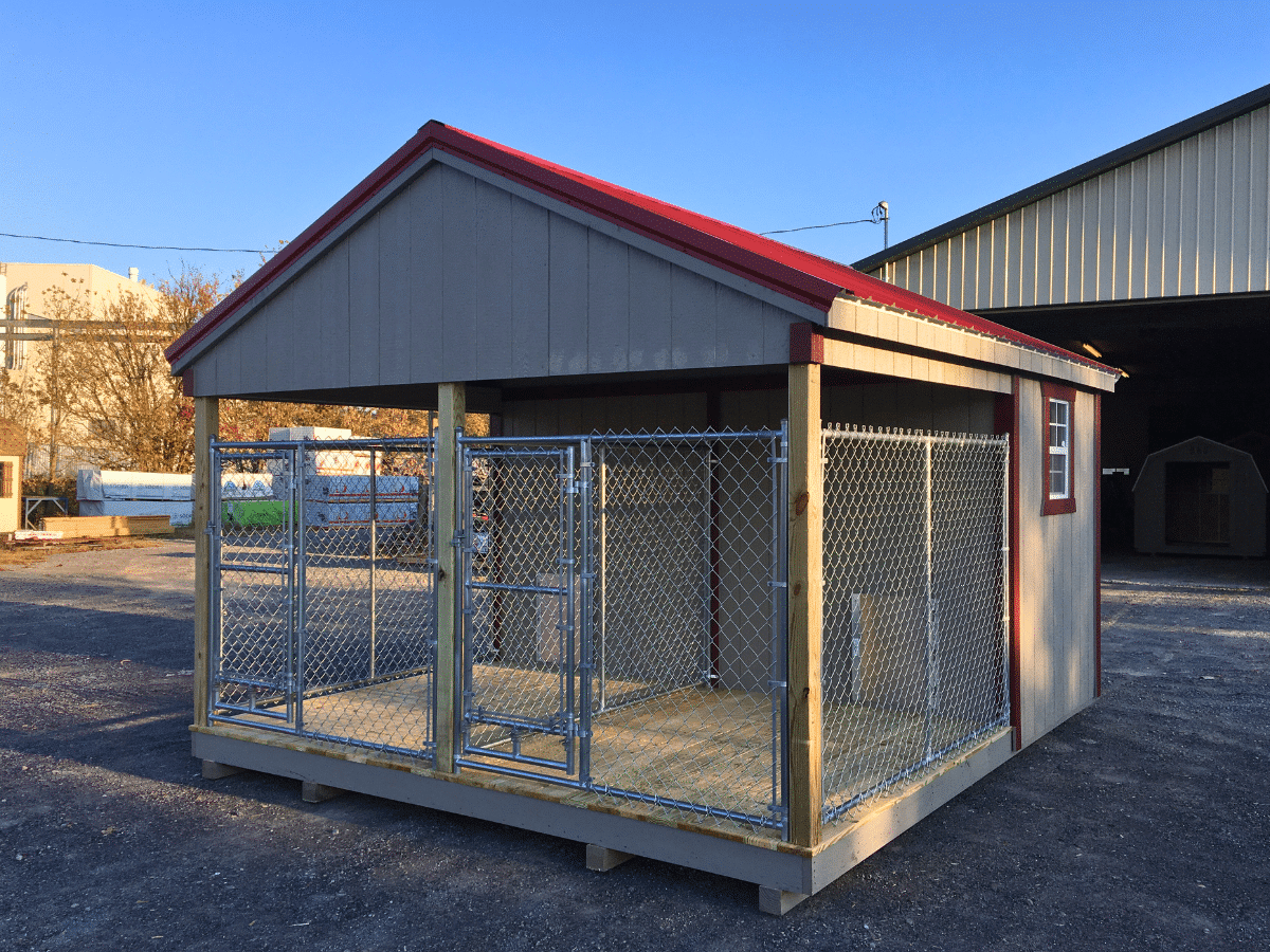 Custom outside dog kennels best sale