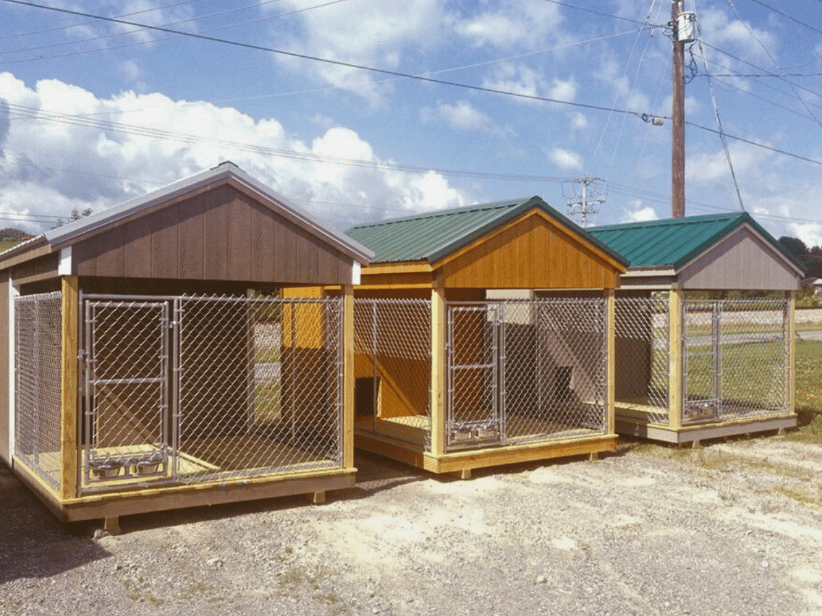 dog kennels in a row for sale in va
