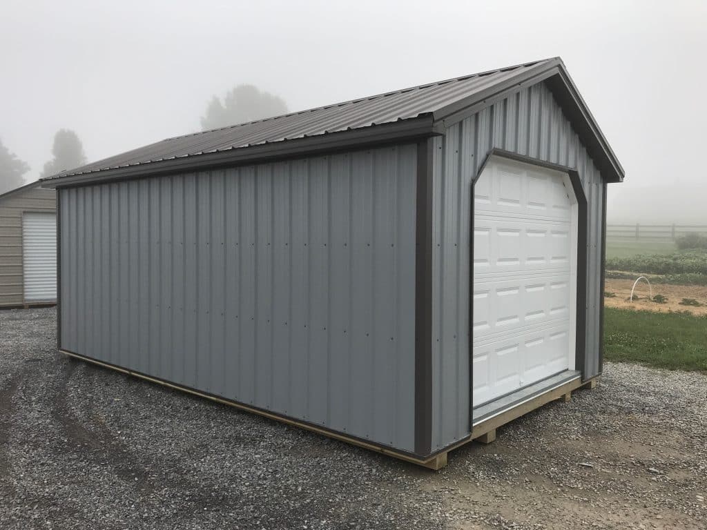 metal single car modular garage 1024x768