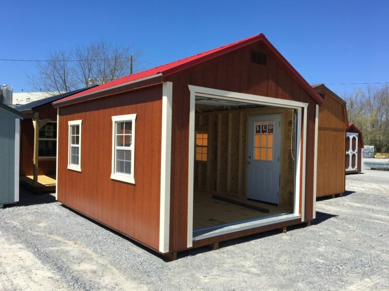 wooden modular garage in va 1024x768