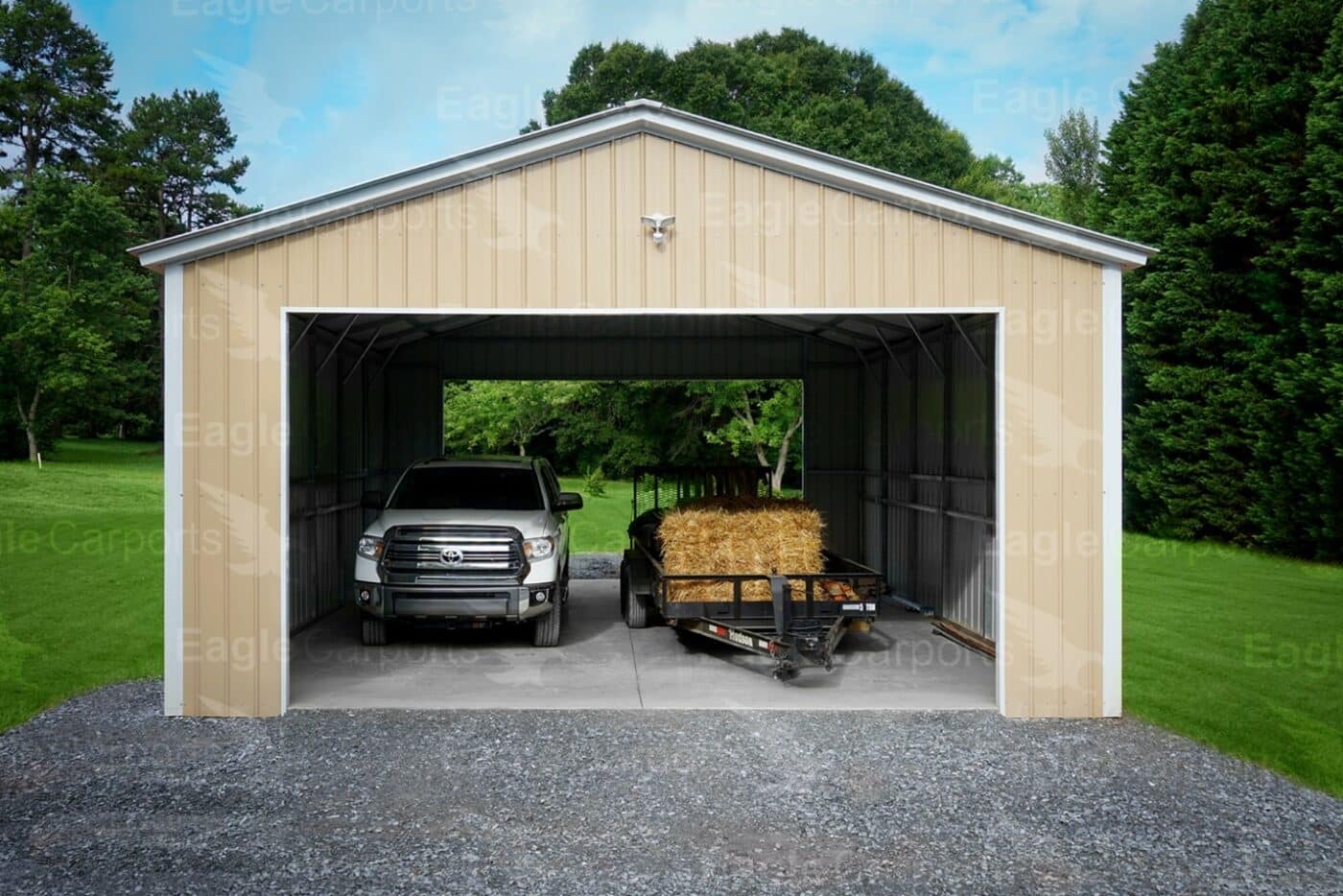 why is metal garages popular