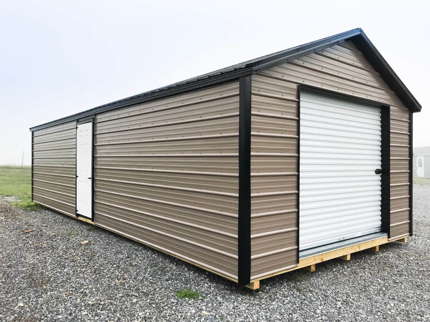 metal prefab storage shed in va 2
