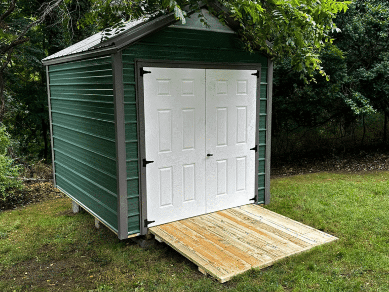 green shed delivered in Radford va