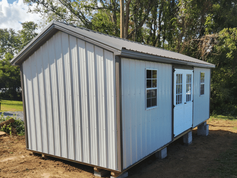 a-frame metal shed delivered in glade springs va