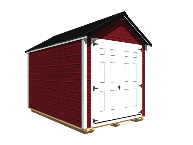 Design your economy metal shed today with our 3d builder