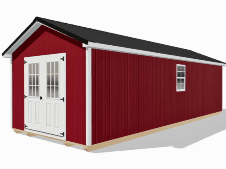 14x28 A Frame portable backyard sheds in VA