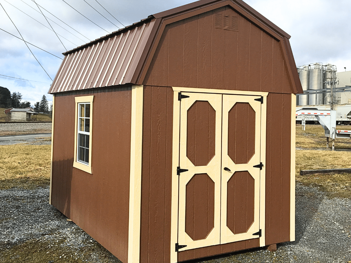 Wooden 8x10 Barn sheds