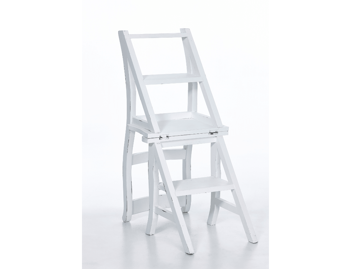 ladder chair for your shed makeover