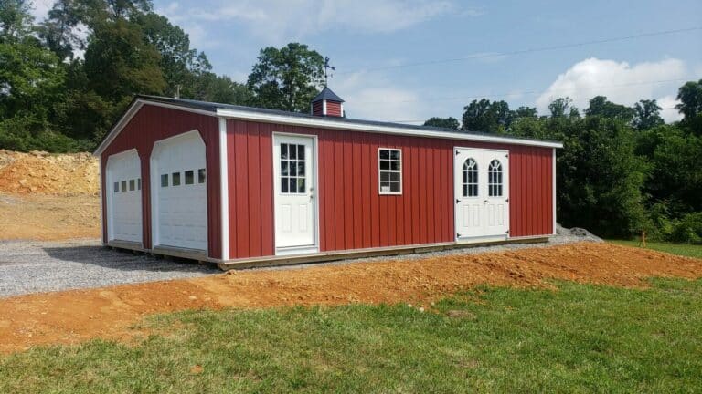 metal doublewide modular garages in va