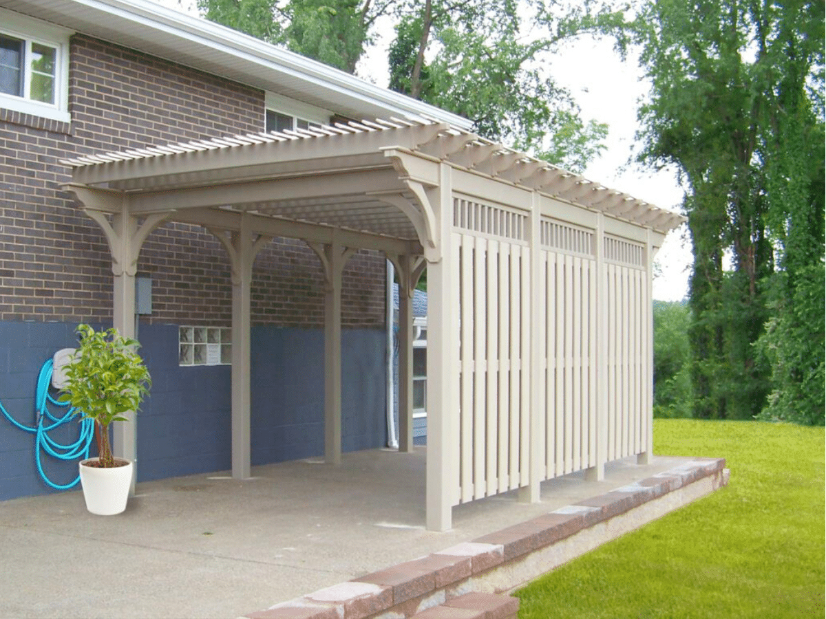 vinyl pergolas for sale in Dublin va