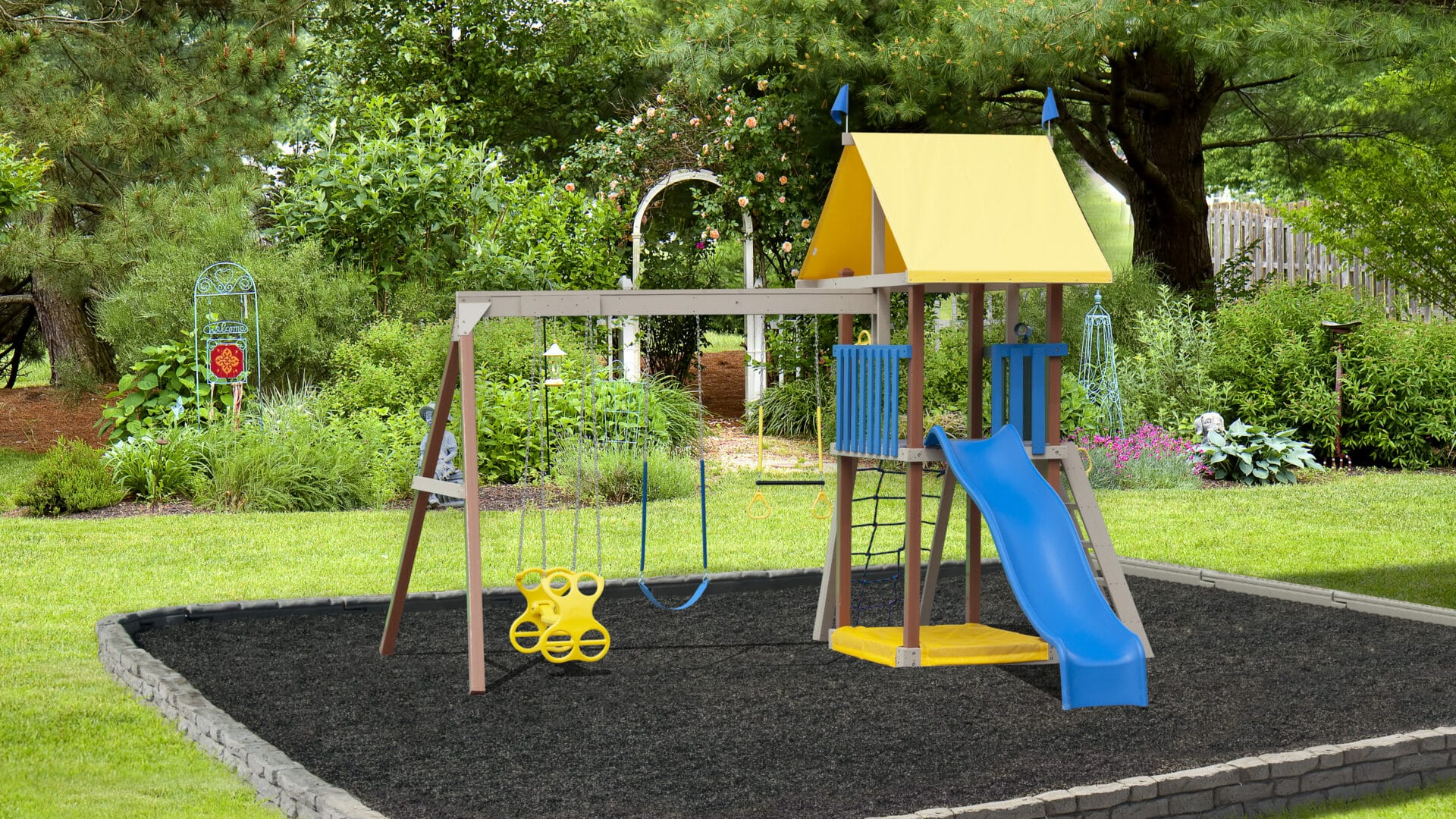 Poly Backyard Playground Equipment and Swing Sets in VA