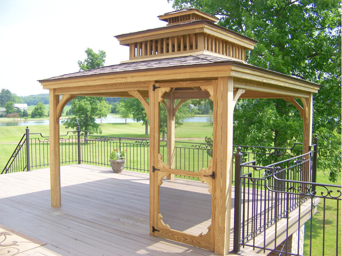 wood pavilions for sale in Dublin virginia