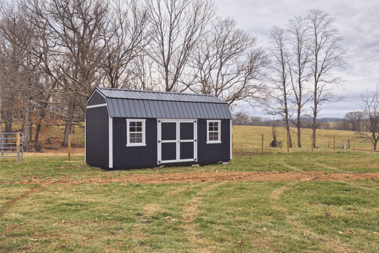 wood prefab barn sehd from PBS in crocket va